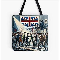 Eton Rifles - The Jam Original Poster Design All Over Print Tote Bag