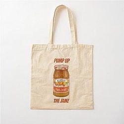 Pump the Jam Cotton Tote Bag