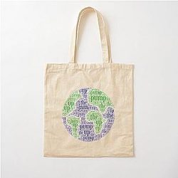 World Pump the Jam Cotton Tote Bag