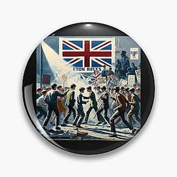 Eton Rifles - The Jam Original Poster Design Pin