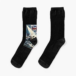 Eton Rifles - The Jam Original Poster Design Socks