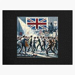 Eton Rifles - The Jam Original Poster Design Jigsaw Puzzle