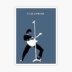 Paul Weller of The Jam minimalist pop art
