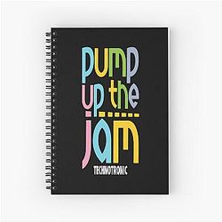 Technotronic Pump Up the Jam Notebook