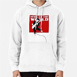 Bruce Foxton from The Jam Brit Pop Art Pullover Hoodie