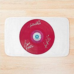 The Jam Mod Cons Pink Autographed Vinyl Record Artwork Bath Mat