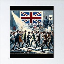 Eton Rifles - The Jam - Original Poster Design