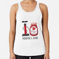 Pumping the Tank Top Racerback