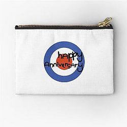 Happy Anniversary The Jam Design Zipper Pouch