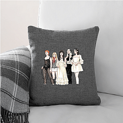 The Last Dinner Party Harmony Orchestral drama The Last Dinner Party Pillows Cover