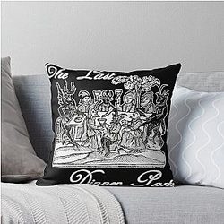 The Last Party Band New Logo Throw Pillow