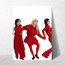 The Last Dinner Party Caesar Feminist anthem The Last Dinner Party Posters