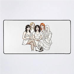 The Last Dinner Party Vintage Aesthetic elegance The Last Dinner Party Mouse Pads