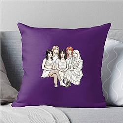 The Last Dinner Party Vintage Aesthetic elegance The Last Dinner Party Pillows Cover