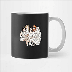 The Last Dinner Party Vintage Aesthetic elegance The Last Dinner Party Mugs
