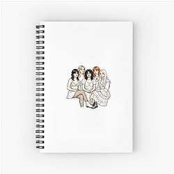 The Last Dinner Party Vintage Aesthetic elegance The Last Dinner Party Notebook