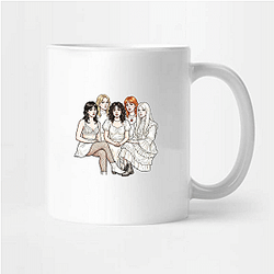The Last Dinner Party Vintage Aesthetic elegance The Last Dinner Party Mugs