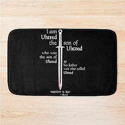 The Last Kingdom - Uhtred - Destiny is All Dark Soul Edition Bath Mat