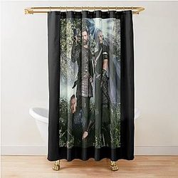 Mens The Last Kingdom Cool Gift Shower Curtain