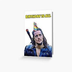 Uhtred of Bebbanburg, The Last Kingdom, Destiny, Greeting Card