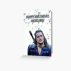 The Last Kingdom Uhtred Birthday Greeting Card