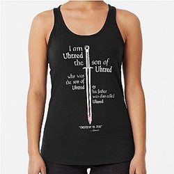 The Last Kingdom Uhtred Destiny Is All Dark Soul Edition Racerback Tank Top