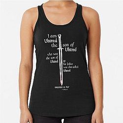 The Last Kingdom Uhtred Dark Soul Edition Racerback Tank Top