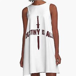 the last Kingdom All A Line Dress