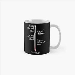 The Last Kingdom - Uhtred - Destiny is All in Dark Edition Classic Mug