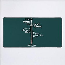 The Last Kingdom Uhtred Dark Soul Edition Desk Mat