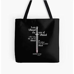 The Last Kingdom Uhtred Destiny Is Dark Soul Gift Ideas Tote Bag