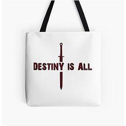 The Last Kingdom Destiny is All Over Tote Bag