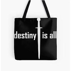 Destiny Is All Last Kingdom all over print tote bag