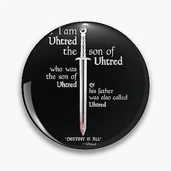 The Last Kingdom Uhtred Dark Soul Edition Pin