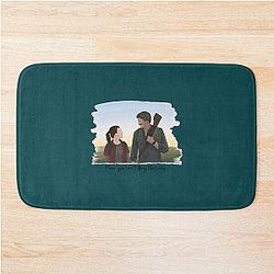 Ellie and Joel the Last Us Can't Deny that View Bath Mat