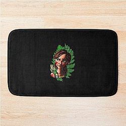 Ellie The Last of Us Part II Classic T-Shirt Bath Mat