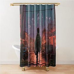Joel The Last Us Shower Curtain