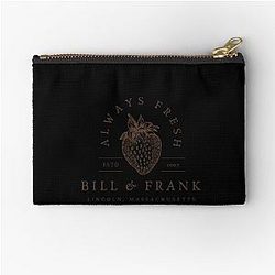 Bill and Franks Strawberry from The Last Us Classic Zipper Pouch