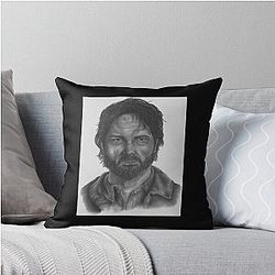 Joel, The Last Us Throw Pillow