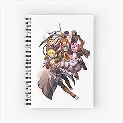 Trails in the Sky SC The Legend of Heroes Trails in the Sky the 3rd Ys vs. Sora no Kiseki: Alternative Saga Spiral Notebook