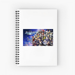 The Legend Of Heroes Merch For Fans The Legend Of Heroes Notebook