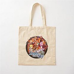 The Legend of Heroes in the Circle V Cotton Tote Bag