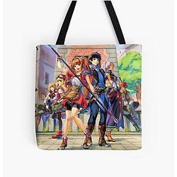 Kuro no Kiseki - Legend of Heroes All Characters Over Print Tote Bag