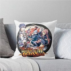 Trails Erebonia Arc The Legend of Heroes: Trails of Cold Steel III The Legend of Heroes Trails in the Sky Throw Pillow