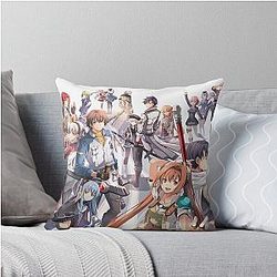 Main Characters - Legend of Heroes - Trails of Cold Steel Throw Pillow