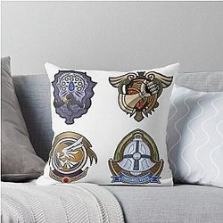 Pack 4 in 1 - Legend of Heroes - Trails of Cold Steel Throw Pillow