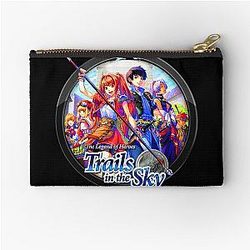 The Legend of Heroes in Circle Zipper Pouch