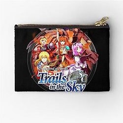 The Legend of Heroes in Circle V Zipper Pouch