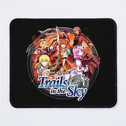 The Legend of Heroes in the Circle V Mouse Pad