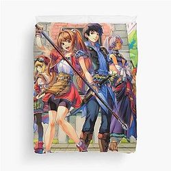 Kuro no Kiseki - Legend of Heroes - All Characters Duvet Cover